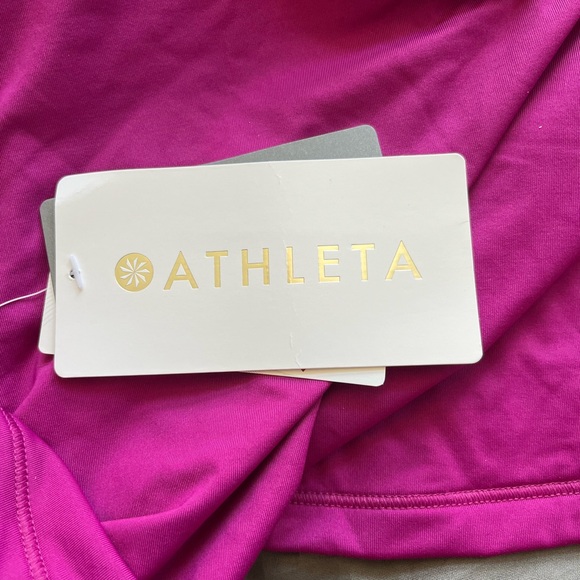 #78 NEW WITH TAGS Athleta Maldives High Neck Swim Tank Size 34 B/C - Picture 5 of 5